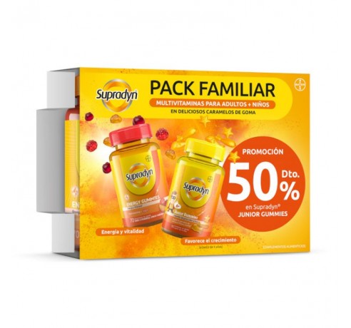 SUPRADYN GUMMIES ADULTO + JUNIOR 50% Parafarmacia