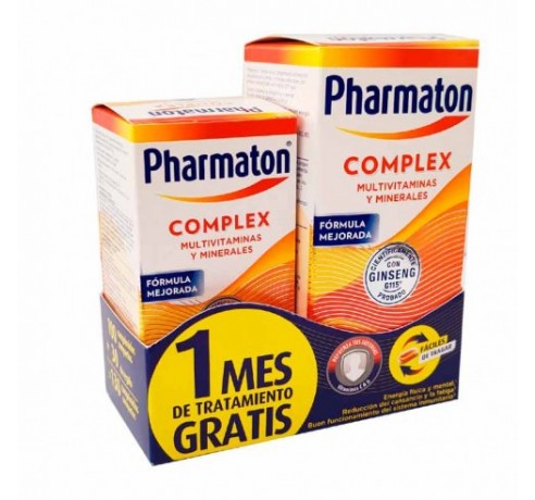 PHARMATON COMPLEX 100 COMP + 30 COMP PACK PROMOCION Parafarmacia