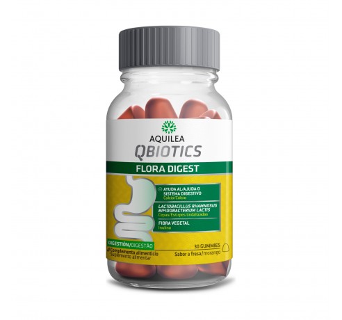 AQUILEA QBIOTICS FLORA DIGEST 30 GUMMIES Parafarmacia