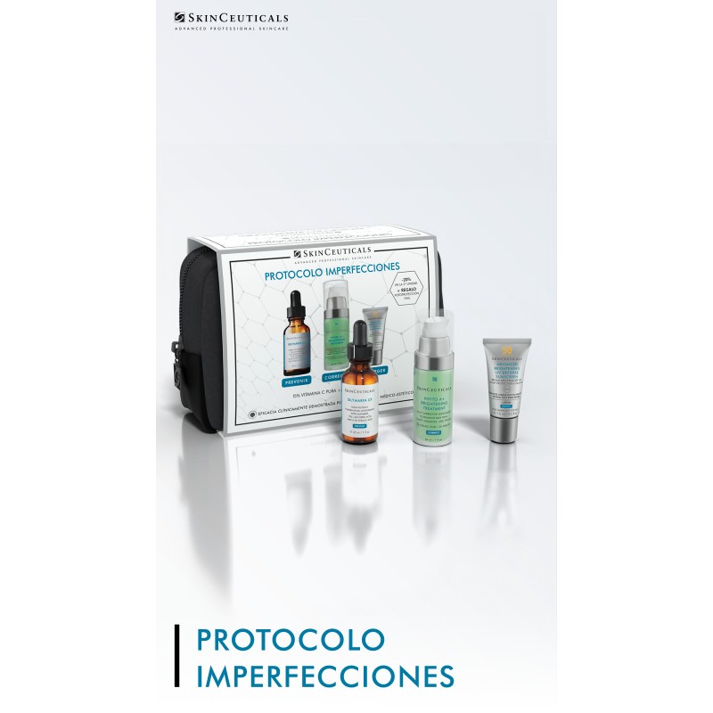 SKINCEUTICALS COFRE IMPERFECCIONES ( SILYMARIN + PHYTO A+ BRIGHTENING + ADVANCED BRIGHTENING 15ML) Parafarmacia