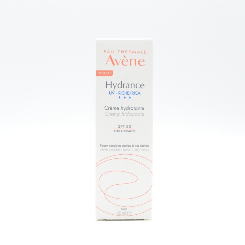 AVENE HYDRANCE RICA CREMA SPF30+ 40 ML Hidratación