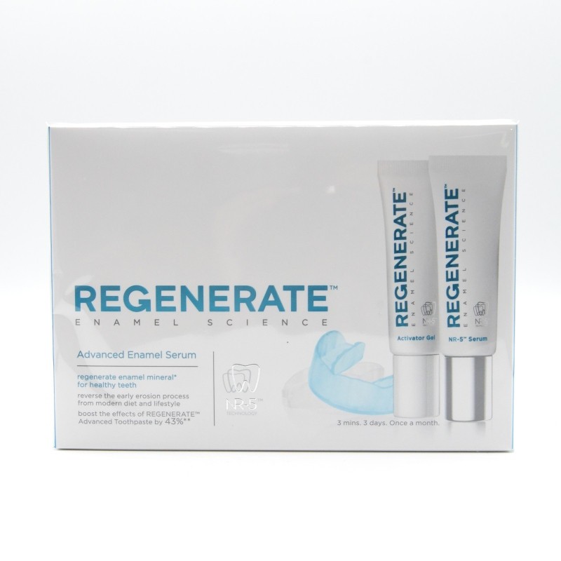 REGENERATE ADVANCED ENAMEL SERUM KIT Encías, caries, dientes sensibles