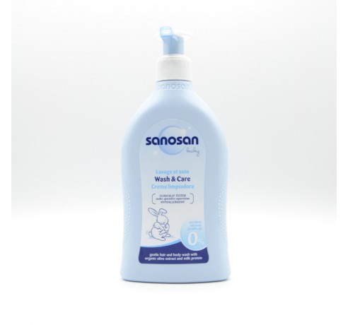 SANOSAN BABY CREMA LIMPIADORA 400ML Higiene e hidratación