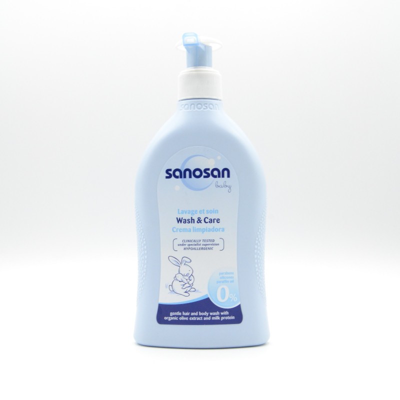 SANOSAN BABY CREMA LIMPIADORA 400ML Higiene e hidratación