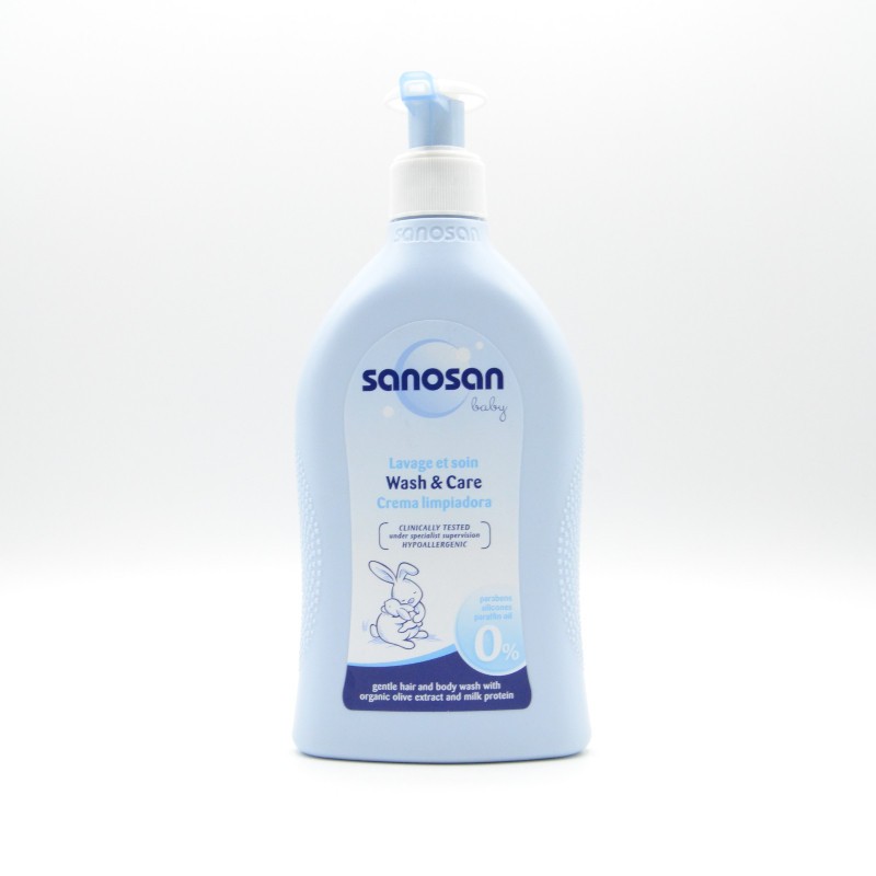 SANOSAN BABY CREMA LIMPIADORA 400ML Higiene e hidratación