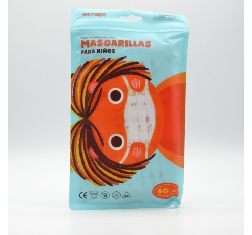 MASCARILLA QUIRURGICA INFANTIL TI 10U Mascarillas