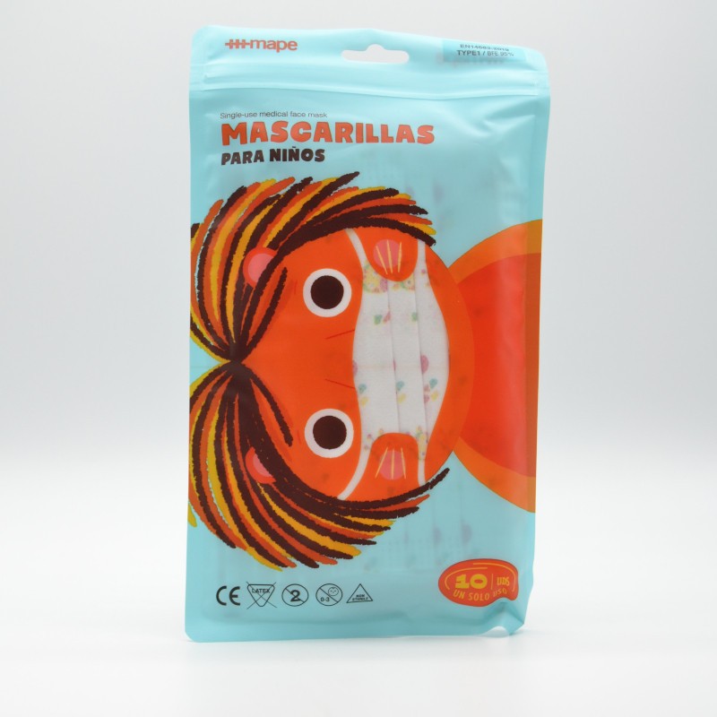 MASCARILLA QUIRURGICA INFANTIL TI 10U Mascarillas