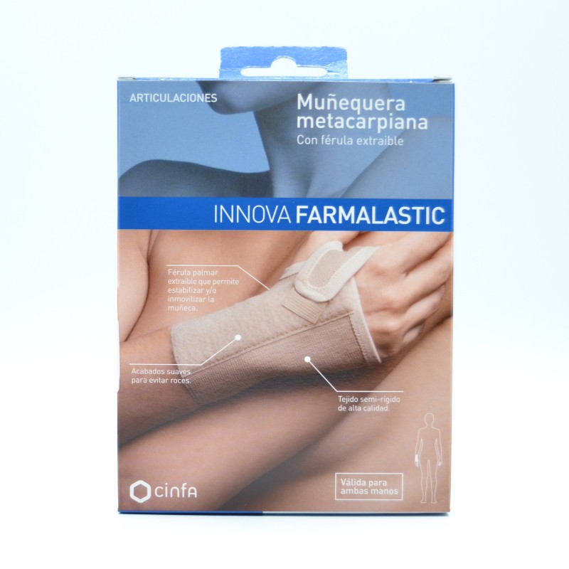 MUÑEQUERA INNOVA METACARP. FERULA T-M Muñequeras