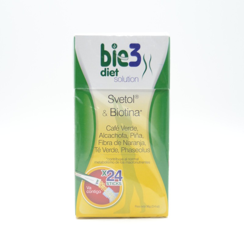 BIE 3 DIET SOLUTION 24 STICKS Diuréticos y depurativos