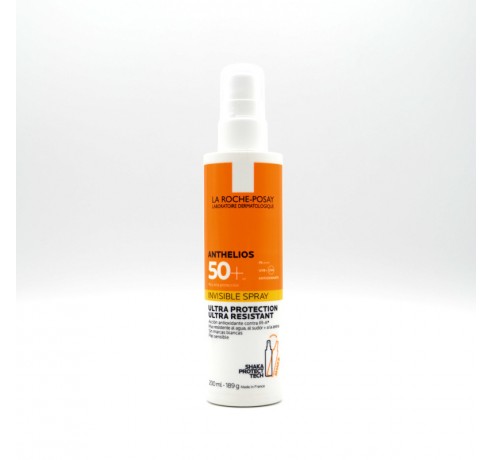 ANTHELIOS SPRAY INVISIBLE 50+ 200 ML Parafarmacia