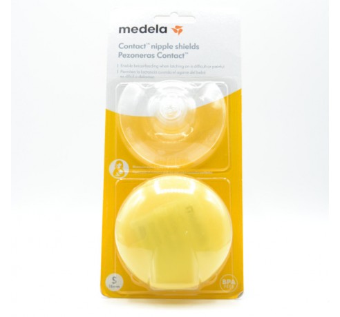 MEDELA PEZONERA SILICONA T/S 2U Lactancia