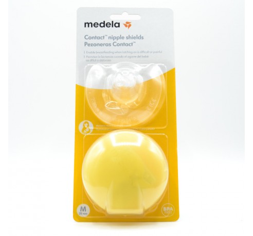 MEDELA PEZONERA SILICONA T/M 2U Lactancia