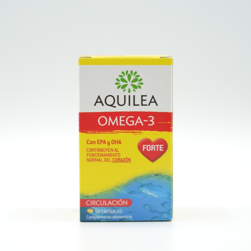 AQUILEA OMEGA-3 FORTE 90 CAPS Salud cardiovascular