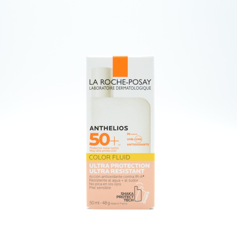 ANTHELIOS ROSTRO FLUIDO COLOR SHAKA SPF 50+ 50 ML Facial adulto