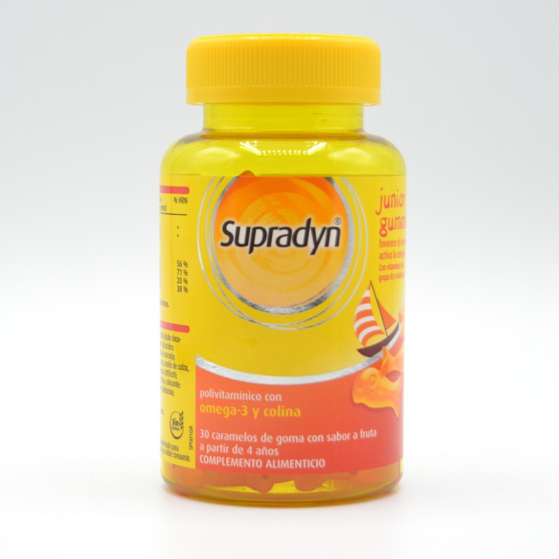 SUPRADYN JUNIOR GUMMIES CARAMELOS DE GOMA 30 U Complejos multivitamínicos