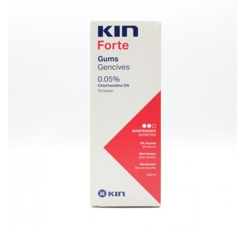 KIN FORTE ENCIAS ENJUAGUE 500 ML Encías, caries, dientes sensibles