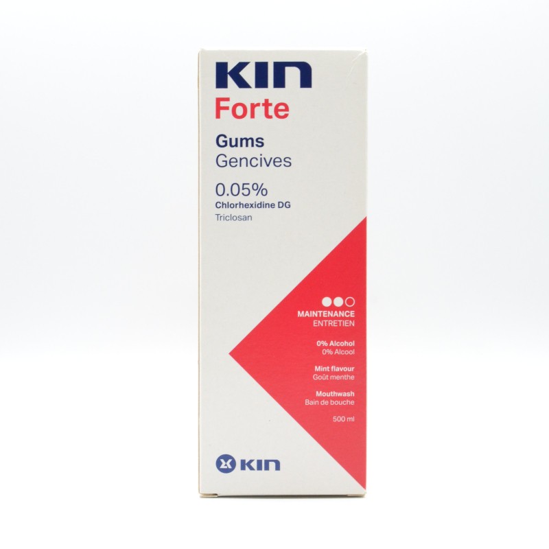 KIN FORTE ENCIAS ENJUAGUE 500 ML Encías, caries, dientes sensibles