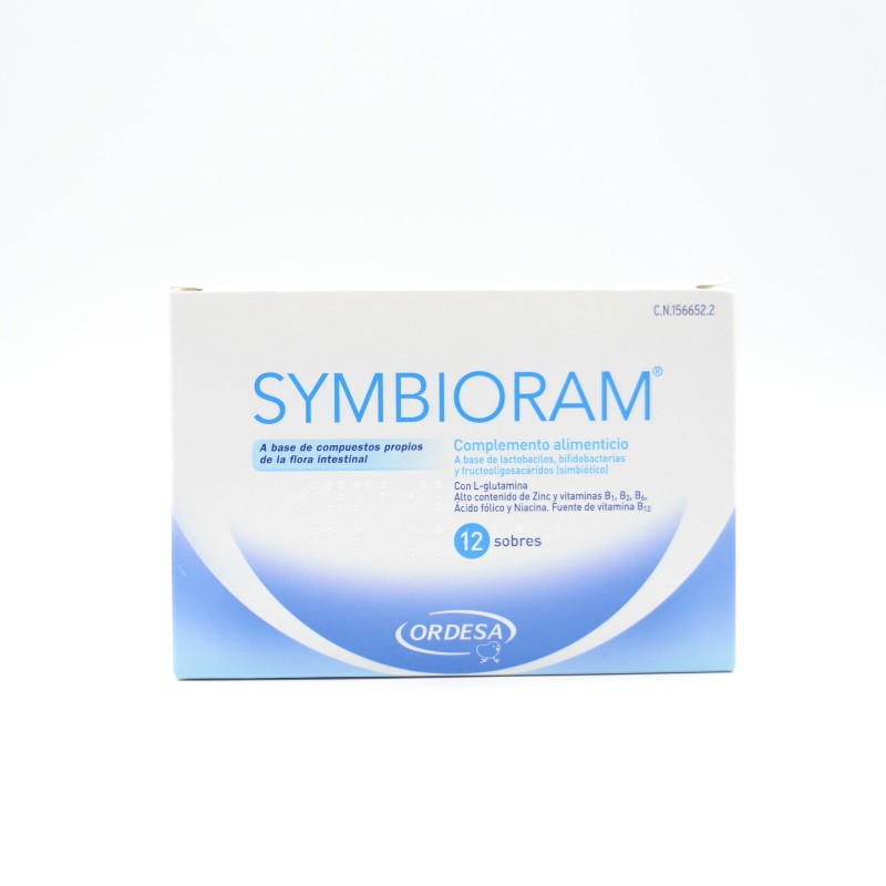 SYMBIORAM 2,5G X 12 SOBRES Probióticos y sueros de rehidratación