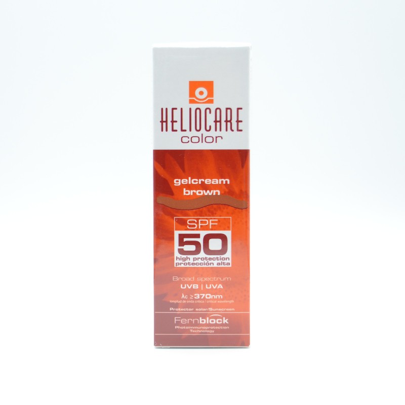 HELIOCARE COLOR GELCREAM BROWN SPF50 50ML. Parafarmacia