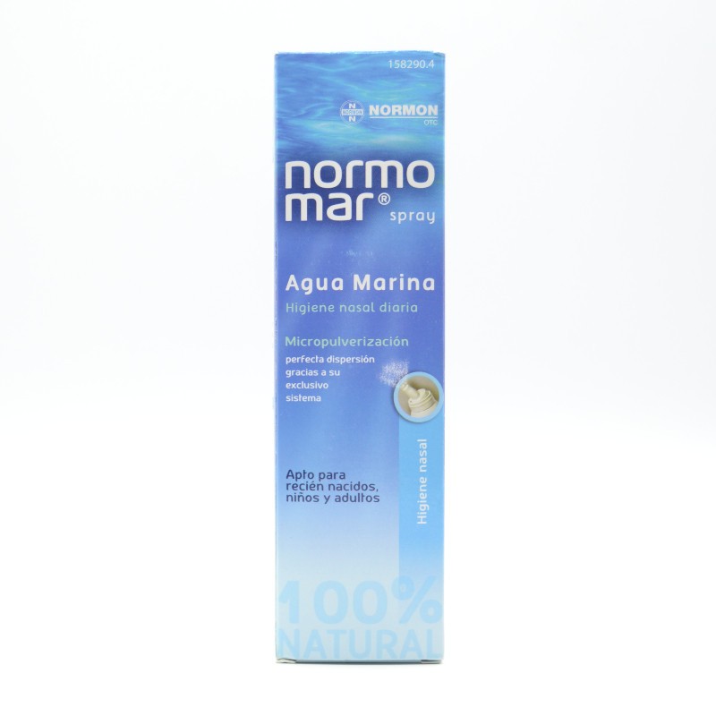 NORMOMAR SPRAY NASAL FUERZA 0 AGUA MARINA ISOTONICA 125 ML Limpieza nasal NORMOMAR SPRAY NASAL FUERZA 0 AGUA MARINA ISOTONICA 125 ML Limpieza nasal