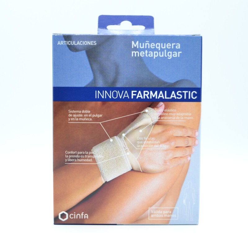 MUÑEQUERA INNOVA METAPULGAR T-1 Muñequeras