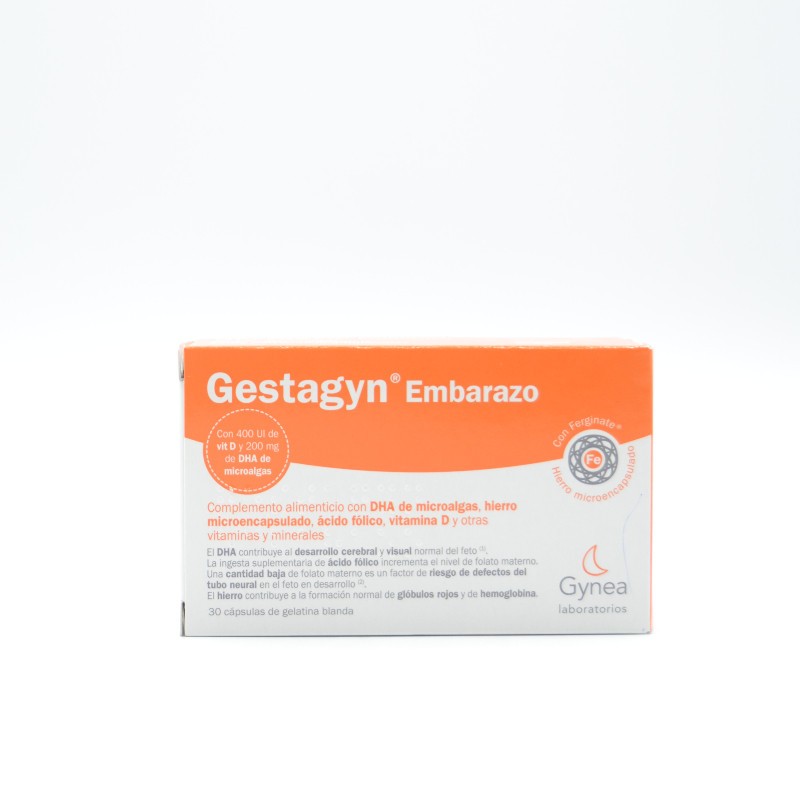 GESTAGYN EMBARAZO 30 CAPSULAS Gestación y embarazo