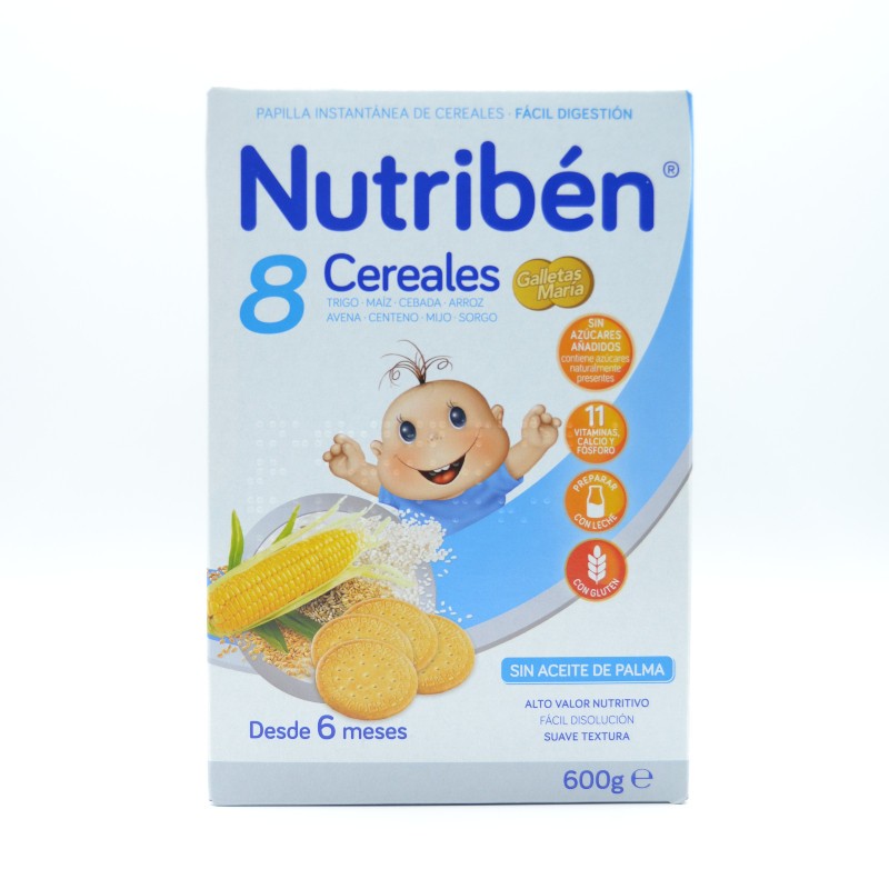 PAPILLA HERO BABY PEDIALAC 8 CEREALES GALLETA.