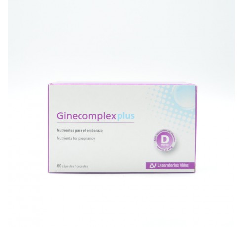 GINECOMPLEX PLUS 60 CAPSULAS Gestación y embarazo