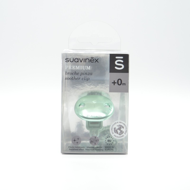 SUAVINEX BROCHE PREMIUM CON CADENA Chupetes y broches