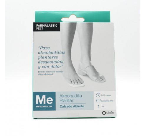 ALMOHADILLA PLANTAR DISCRETA T/U FARMALASTIC Protectores y correctores