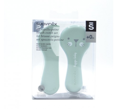 SUAVINEX CEPILLO Y PEINE VERDE MENTA Accesorios del bebé