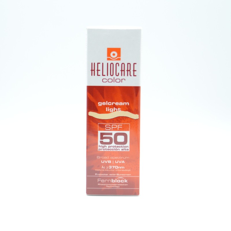 HELIOCARE COLOR GELCREAM LIGHT SPF50 50ML Facial adulto