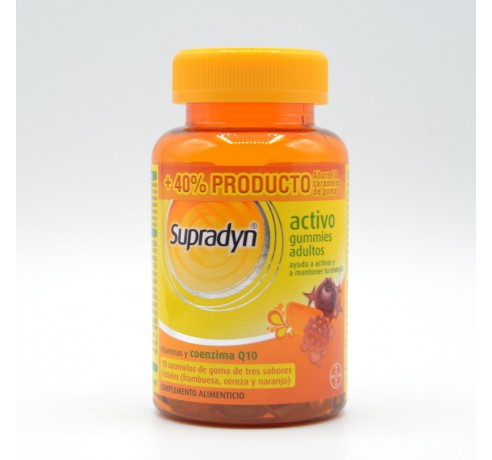 SUPRADYN ACTIVO GUMMIES ADULTOS 50 U Energía y vitalidad