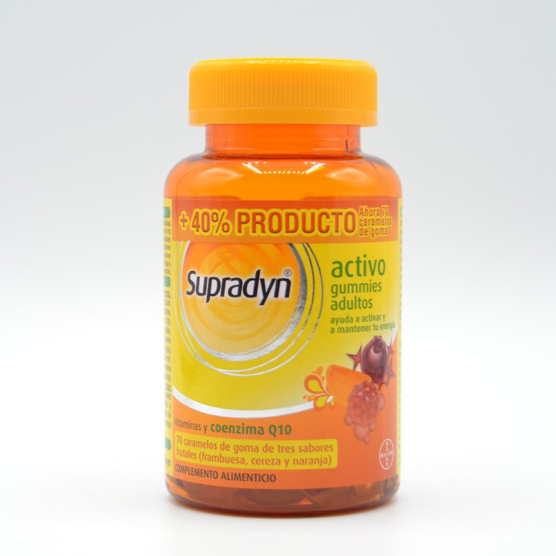 SUPRADYN ACTIVO GUMMIES ADULTOS 50 U Energía y vitalidad