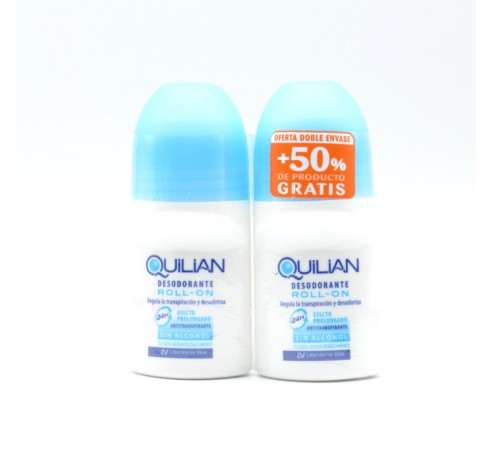 QUILIAN DESODORANTE ROLL ON DUPLO 2X50 ML Desodorantes