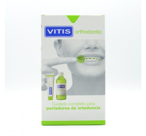 VITIS ORTHO PACK PASTA 100 ML+COLUT 500 ML. Ortodoncia