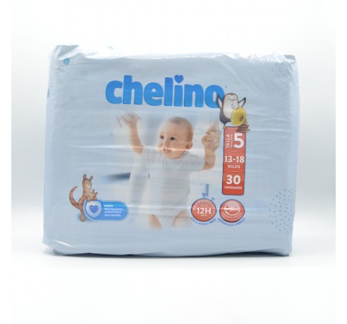 PAÑAL CHELINO T/5 (13-18KG) 30 U Pañales y toallitas