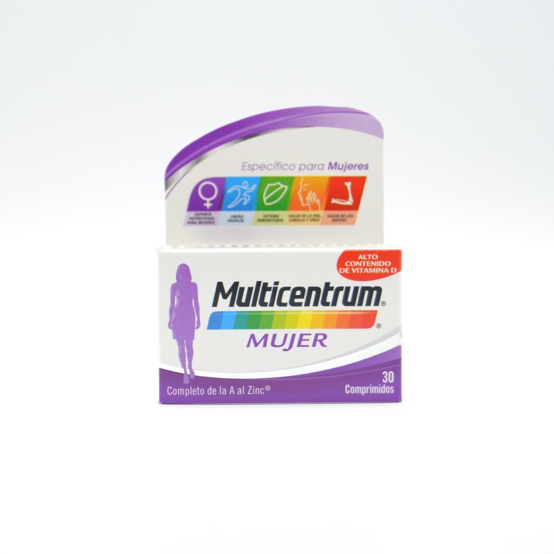 MULTICENTRUM MUJER 30 COMP Energía y vitalidad