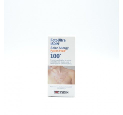 FP ISDIN FOTOULTRA ALLERGY FUSION FLUID SFP 100+ 50 ML Facial adulto