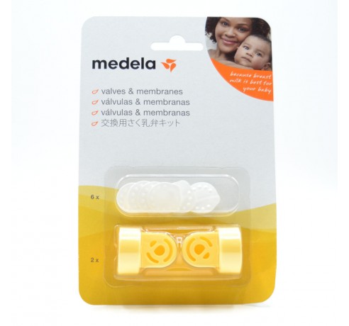 MEDELA PACK 2 VALVULAS/6 MEMBRANAS Lactancia