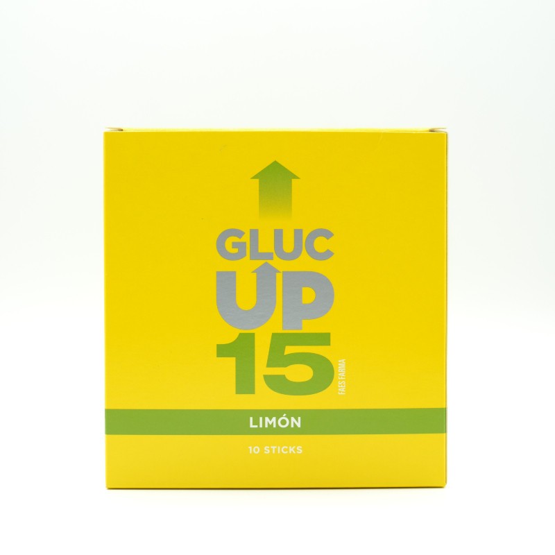 GLUC UP LIMON 10 STICKS, 15 GR Rendimiento y recuperación