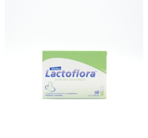 LACTOFLORA PROTECTOR INMUNITARIO 30 CAPSULAS Defensas