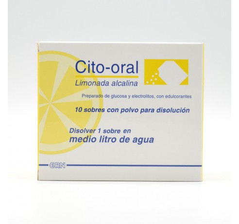 CITO-ORAL LIMONADA ALCALINA 10 BOLSAS Probióticos y sueros de rehidratación