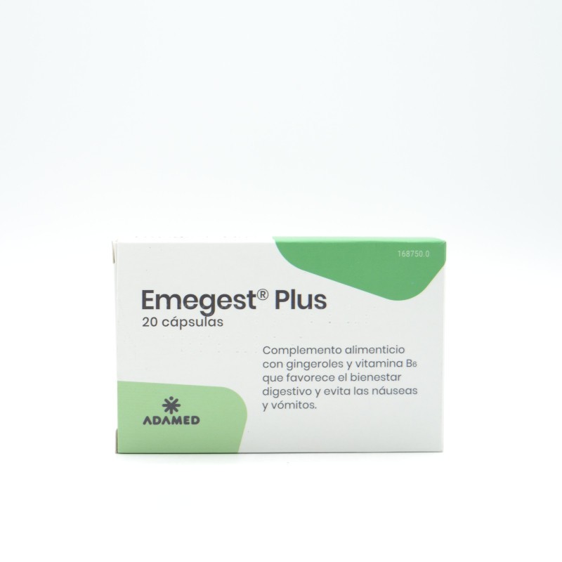 EMEGEST PLUS (JENGIBRE) 20 CAPSULAS Gestación y embarazo