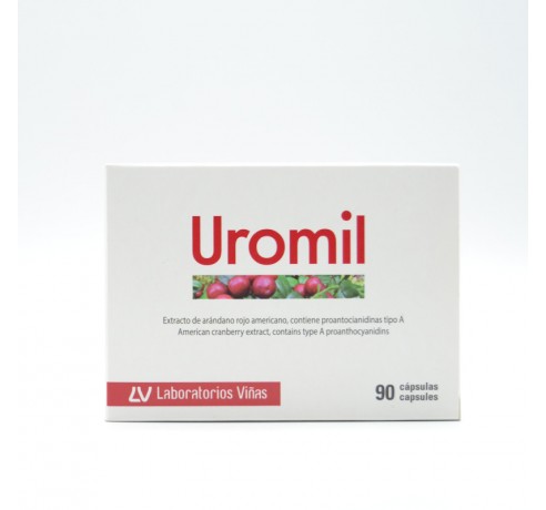 UROMIL 90 CAPSULAS Salud de las vias urinarias