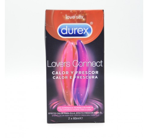 DUREX PLAY LOVERS CONNECT 2X60 ML Lubricantes y geles de masaje