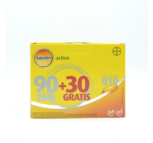 SUPRADYN ACTIVO 90 + 30 COMP GRATIS Complejos multivitamínicos