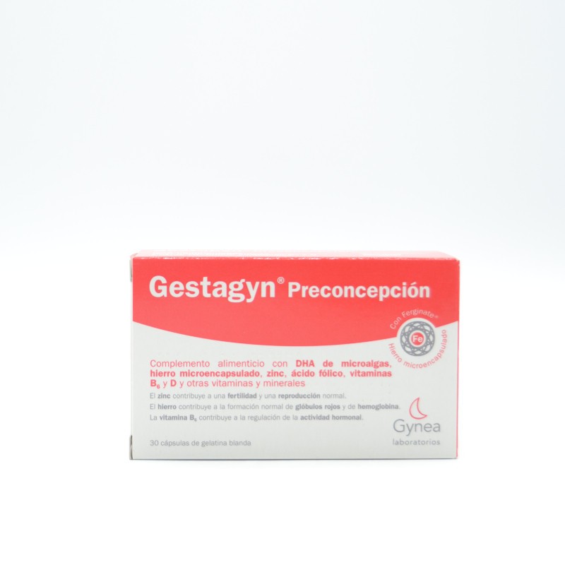 GESTAGYN PRECONCEPCION 30 CAPSULAS Gestación y embarazo