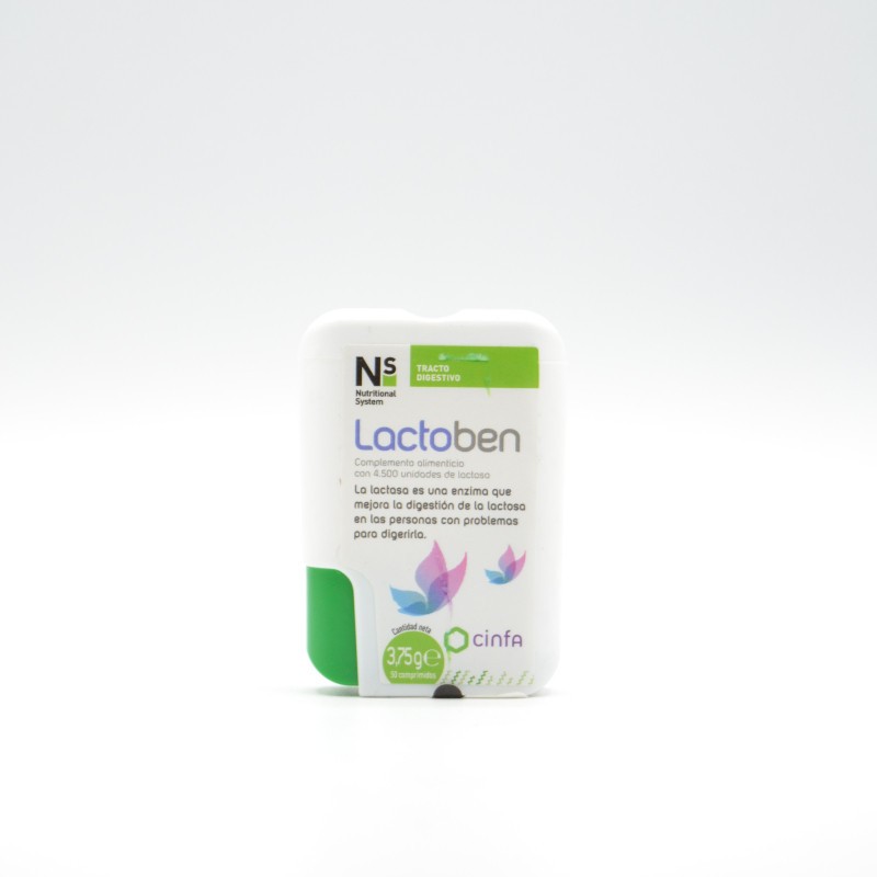 NS LACTOBEN 50 COMPRIMIDOS Probióticos y sueros de rehidratación