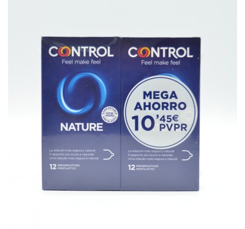 PRESERVATIVOS CONTROL NATURE 12+12 UDS Preservativos